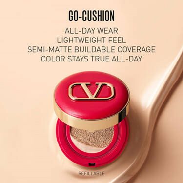 🌸VALENTINO GO-CUSHION 🌟高訂輕透氣墊粉底Spf23  14g