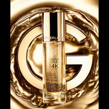 Guerlain PARURE GOLD 金鑽修顏24K煥采無瑕妝前底霜 24小時長效保濕 （簡裝白盒）35ml