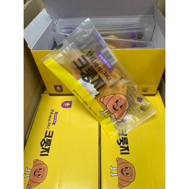 韓國直送🇰🇷GINI F&S 香酥甜脆扁可頌牛角麵包 20g*10片