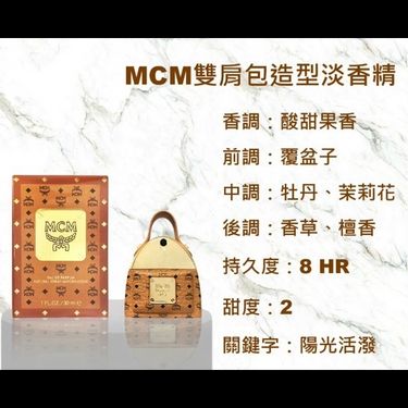 MCM背包造型Q版香水 7ml (韓免)