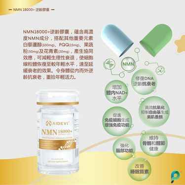 AIDEVI®️NMN18000+逆齡膠囊