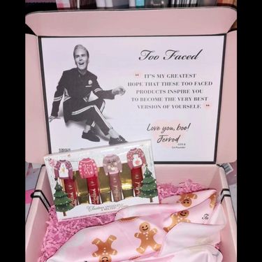 美國Toofaced 薑餅人絲巾