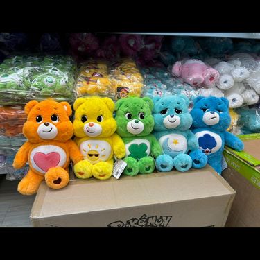 韓國Care Bears 表情毛公仔27cm