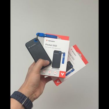 最新Verbatim USB 3.2 Pocket SSD