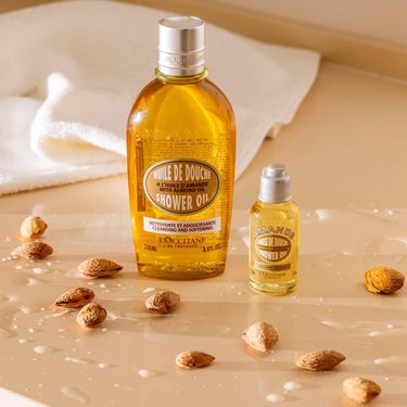 L'Occitane 甜扁桃沐浴油35ml（一套3支）