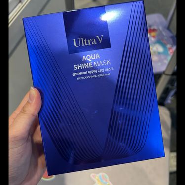ULTRA V AQUA SHINE 水光面膜 1盒10片