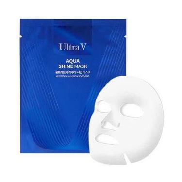ULTRA V AQUA SHINE 水光面膜 1盒10片