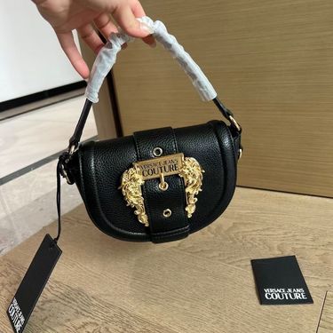 VERSACE JEANS COUTURE 手提單肩斜挎包馬鞍包