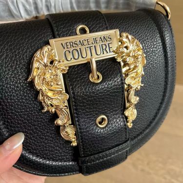 VERSACE JEANS COUTURE 手提單肩斜挎包馬鞍包
