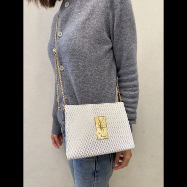 YSL Beauty白色DIY袋（包鏈）