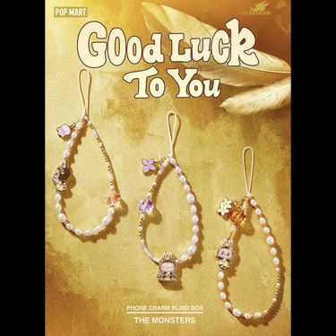 Popmart-LABUBU Good Lucky To You - Phone Charm(盲盒）
