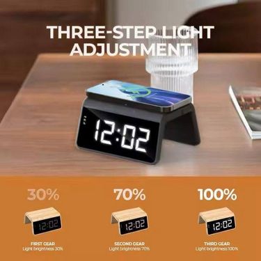 Havit 6-IN-1 鬧鐘無線充電架