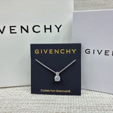 Givenchy仿鑽頸鏈