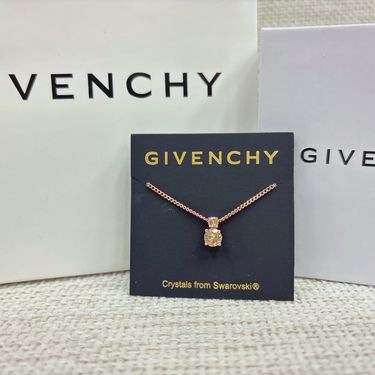Givenchy仿鑽頸鏈