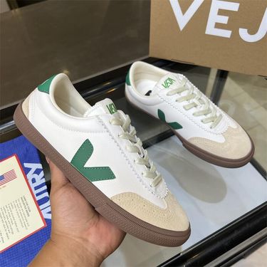 法國Veja復古款Volley Trainer鞋（啡底）