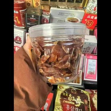 韓國人氣手信滋潤蜜餞參切片