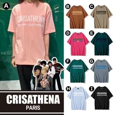 Crisathena Paris logo短䄂Tee