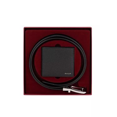 Bally Wallet & Belt Gift Set  銀包