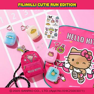 Olive Young x Sanrio Cutie Run Pouch（Kitty)