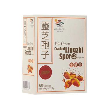 維特健靈「 靈芝孢子 」60粒(短期貨)