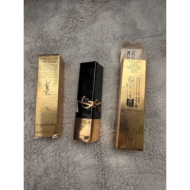 YSL聖羅蘭黑金方管 #13 玫瑰奶茶色