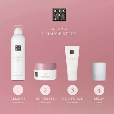 Rituals The Ritual of Sakura Floral Cherry Blossom & Rice Milk Bath and Body Small Gift Set