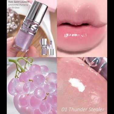 YSL 全新啵啵唇凍 #01 Thunder Stealer 1.4ml (有盒)