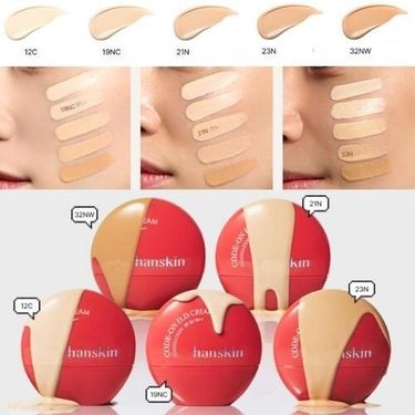 韓國Hanskin Code-On DD 粉底霜 SPF38 PA++ 35ml