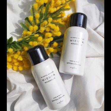 日本 MIEUFA 植物精華防曬噴霧 SPF50 80g(星玉蘭)