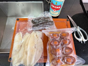 日本遼參花膠鮑魚set