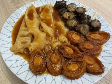 日本遼參花膠鮑魚set