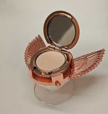 Charlotte Tilbury香港專櫃限定🎀天使翼手機支架+迷你定妝粉餅一號色0.8g