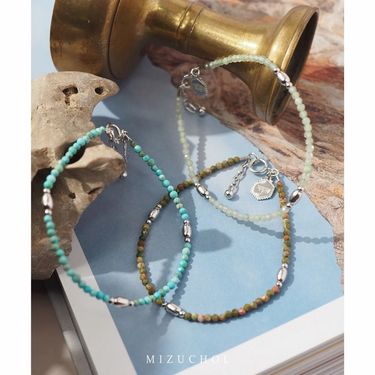 Mizuchol Jewelry Mantra of Unakite – अनन्त (Ananta)