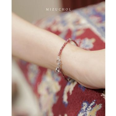 Mizuchol Jewelry Mantra of Lepidolite – शांति (Shanti)