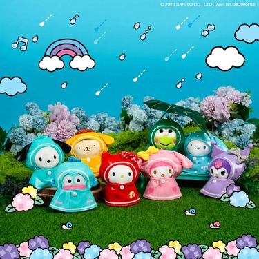 🌸Olive Young X Sanrio 韓國🇰🇷限定 雨褸版samrop鎖匙扣