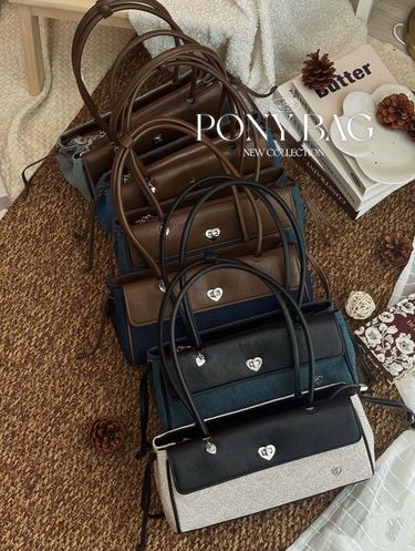 泰國人氣Pony Twentyeight最新款秋冬系列-SaNa Denim Bag