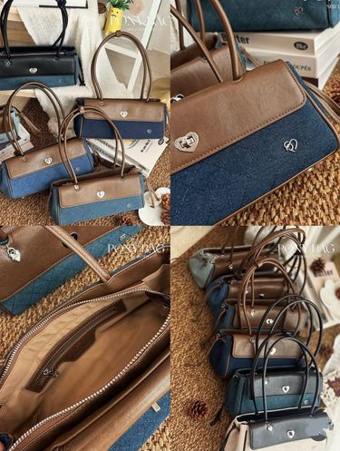 泰國人氣Pony Twentyeight最新款秋冬系列-SaNa Denim Bag