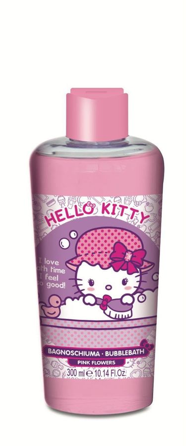 Hello Kitty粉紅花花洗髮／沐浴系列（一套三支）
