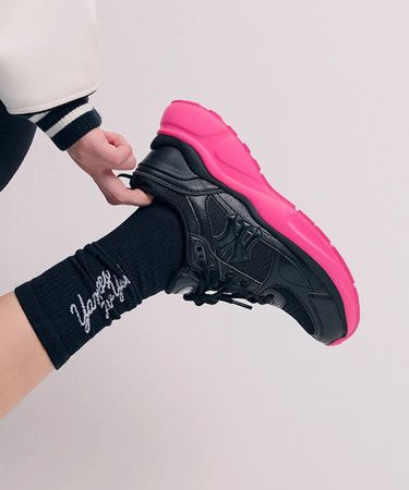 🌸新款MLB Fastball NY (Magenta)