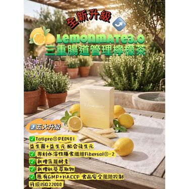 全新升級 🍋Lemonmate3.0 三重腸道管理檸檬茶1盒20包