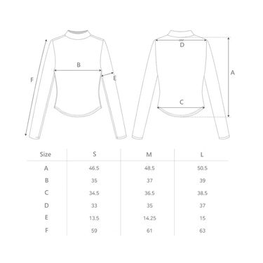 Long Sleeve Round Crop 長袖圓腳運動上衣