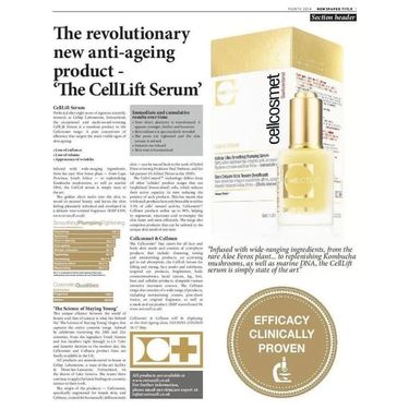 CELLCOSMET 金裝賦顏活力精華 (小金瓶) Celllift Serum 50ml (院裝Salon Size)