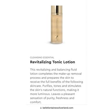 BELLEFONTAINE 時光水 Revitalizing Tonic Lotion 500ml (院裝Salon Size)
