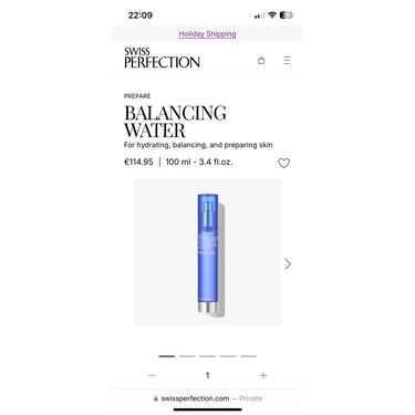 SWISS PERFECTION 活細胞平衡水 Cellular Balancing Water 100ml