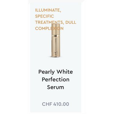 BELLEFONTAINE 珍珠白完美精華 Pearly White Perfection Serum 50ml (院裝Salon Size)