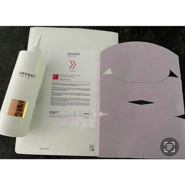 REVEEL 幹細胞骨膠原面膜 Professional Renewal Mask  20pcs + 膠原蛋白面膜激活液 Professional Activating Fluid 500ml 2pcs (院裝Salon Size)