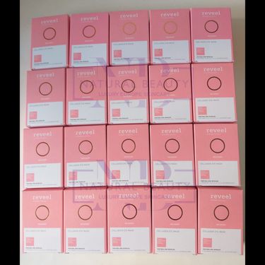 REVEEL 膠原蛋⽩新肌眼膜 Collagen Eye Mask 5pcs