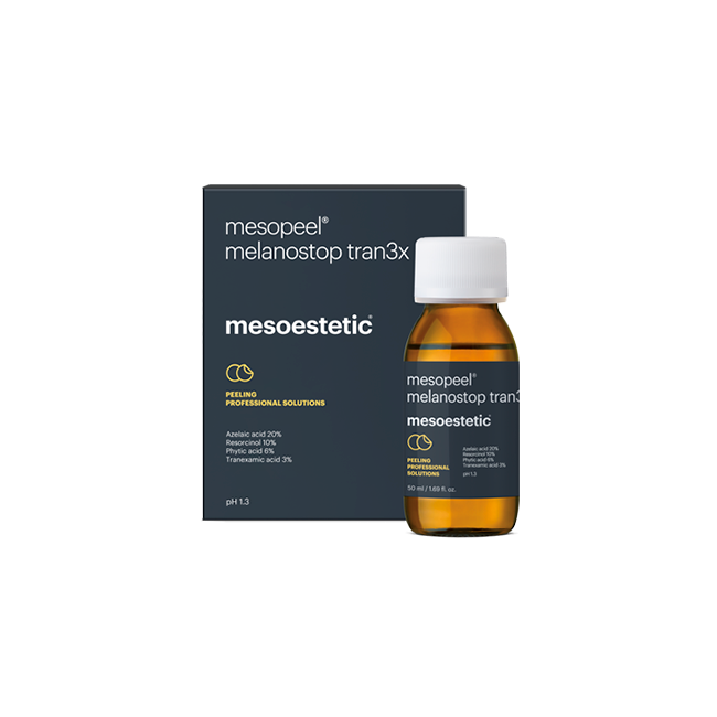 MESOESTETIC 專業傳明酸色素抑制美白果酸煥膚套裝 Melanostop Trans3X (50ml + 50ml中和液)