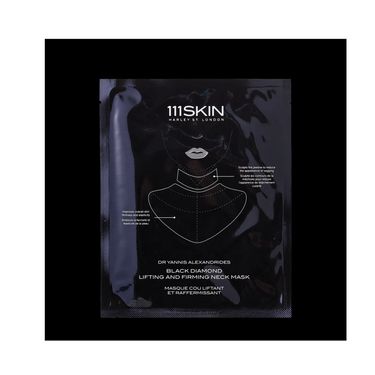 111 SKIN 黑鑽提拉緊緻頸膜 Black Diamond Lifting and Firming Neck Mask 5pcs