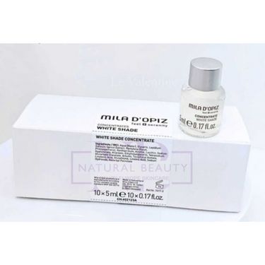 MILA D' OPIZ 臻白提亮濃縮精華 White Shade Concentrate 10x5ml@ (院裝Salon Size)